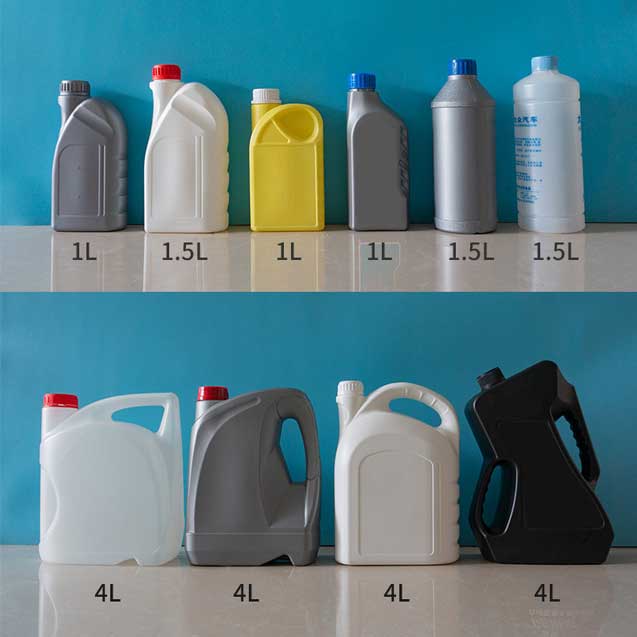 4kg防冻液壶HDPE汽车防护液机油瓶 润滑油包装桶