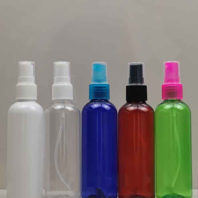 蓝色喷雾瓶,绿色喷雾,棕色喷雾瓶